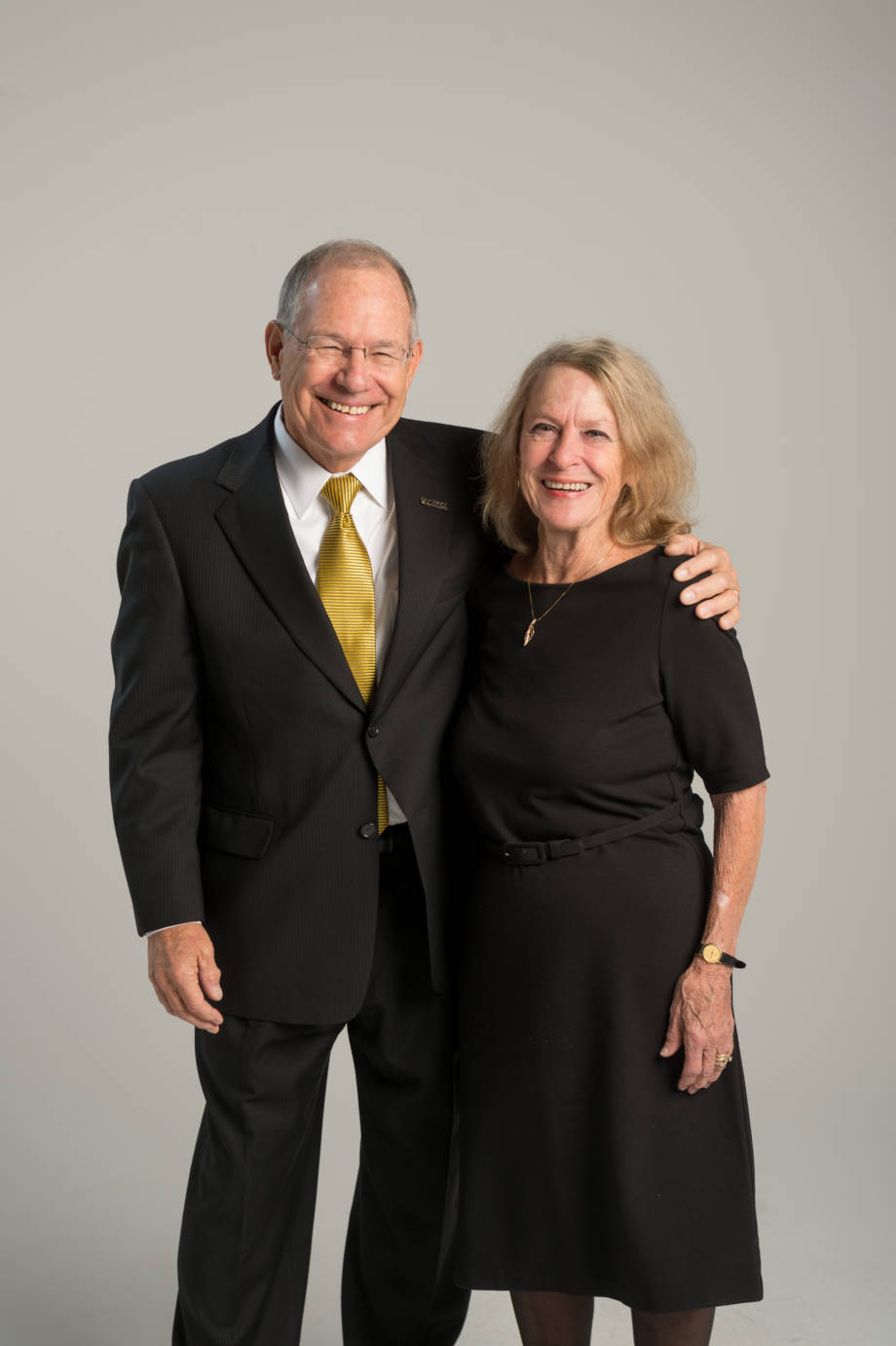 CAFNR Dean Tom Payne and his wife, Alice, have worked as a team during Tom's collective time as a either a professor or administrator at Texas A&M, Virginia Tech, Ohio State and Mizzou. Photo by L.G. Patterson.