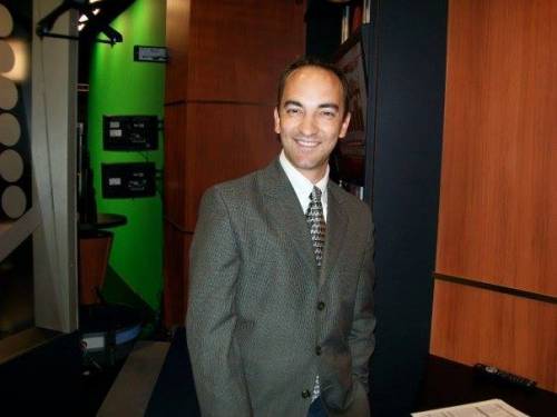 Aldrich earned his bachelor's degree from the University of Missouri in meteorology in 2001. He worked for KOMU right after graduation as a meteorologist. After a short time in Arkansas, Aldrich returned to KOMU and informed and educated individuals about the weather for more than 10 years. Photo courtesy of Eric Aldrich.