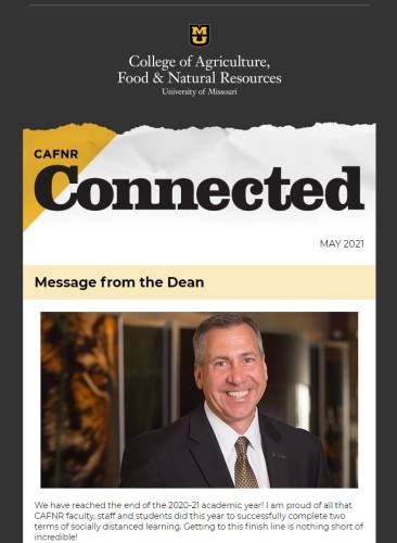 CAFNR Connected May 2021