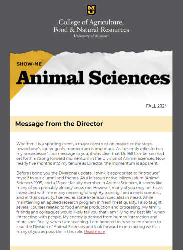 Show-Me Animal Sciences